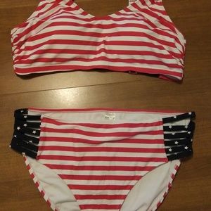 Ava and viv bikini stars and stripes